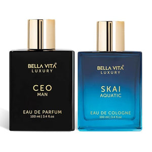 Luxury Women¡¯s Perfume Gift Set ? 2x100ML Eau De Parfum | Long Lasting Scents | Date Night &amp; Boss Babe Fragrances | Elegant Bottles | Premium Feminine Fragrance Duo