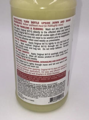 Shapley's 32 Fl Oz Original M-T-G Skin Healing and Hair Growth Skin Treatment Mane and Tail Detangler