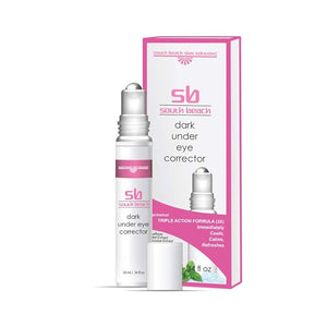 South Beach Under Eye Corrector Cream ? Gentle Salon-Strength Formula for Tired Eyes Puffiness Dark Circles &amp Dryness ? Natural Non-Irritating