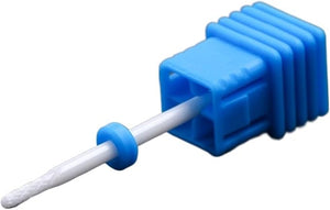 RHAIYAN 67 Styles Carbide Nail Drill Bits Rotate Electric Ceramic Milling Cutter for Manicure Gel Polish Remover Nail Files Pedicure Specific (Color : 6TBlue)