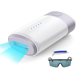 Laser Hair Removal for Women Men Permanent IPL Hair Remover Device for Home Use with 5 Levels Mini Painless Use for Body &amp Face Corded