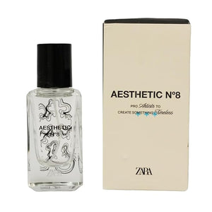 Zara Aesthetic No.8 Kids Perfume Citrus Cologne Fresh Light &amp Gentle Fragrance Minimalist Urban Collection Long-Lasting Eau de Toilette EDT 30ml (1.0 fl. oz.)