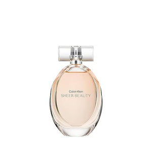 Calvin Klein Sheer Beauty Eau de Toilette ? Floral Women's Perfume ? With Notes of Peach Bellini Accord Pink Lily Peony &amp Vanilla Blossom ? Long Lasting Fragrance