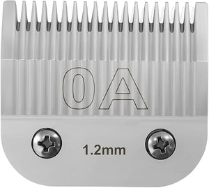 Professional Detachable Replacement Ceramic Blades setcompatible with oster Classic 76/Star-Teq/Power-Teq andi A*dis AGCBDCBGCMBG Series Clippers (size 0A)