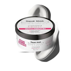 Epiphany Keratin Repair Hair Mask?Deep Conditioning Treatment for Dry, Damaged, Overprocessed &amp; Color-Treated Hair?Strengthens, Restores &amp;Hydrates with Aloe, VitaminE &amp; Botanical Extracts?