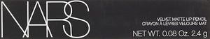 NARS Velvet Matte Lip Pencil - Cruella 2.4g/0.08oz