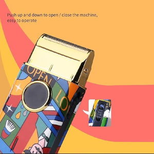 Men's Shaver Single Blade Shaver Beard Stubble Wet Dry Electric Razor Washable Facial Shaving Machine Rechargeable Usb