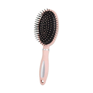 Massage Hairbrush Women Hair Combs Hair Brushes Air Cushion Hair Combs Scalp Massagers 9Inch (Color : Pink)