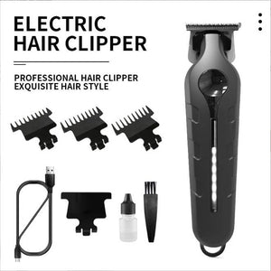 Blackout Trimmer Plus Zero Gap Barbers Tonic Blackout Trimmer Premium Zero-Gapped Cordless Rechargeable Zero-Gapped Safety Razor Hair Clipper for Men Instantly Do Crispy Line Ups (A Set)