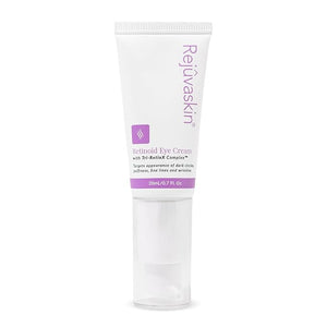Rejuvaskin Retinoid Eye Cream Under Eye Cream with Tri-RetinX Complex Reduces Dark Circles &amp Puffiness Anti-Aging Eye Treatment 20ml