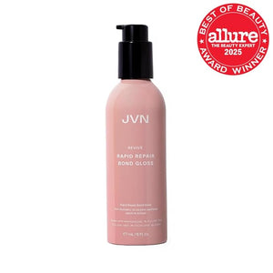 JVN Revive Rapid Repair Bond Gloss 6 Fl Oz Hair Shine Gloss Serum and Bond Repair Treatment Repairs Damaged Color Treated or Fragile Hair Silicone Free
