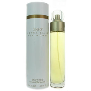 Perry Ellis 360 for Women Eau De Toilette Spray 3.4 Fl Oz (Pack of 1)