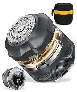 Head Shavers for Bald Men Magnetic Single Blade Electric Shaver with Super Large Blade 10000 RPM Motor IPX8 Waterproof LED Display