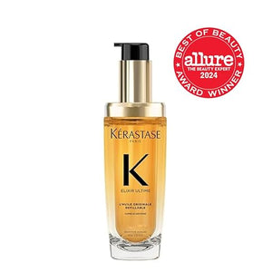 Kerastase Elixir Ultime Refillable Hair Oil - Hydrates &amp Smoothes Frizz Adds Shine With Wild Camellia Nourishes &amp Strengthens Hair For All Hair Types