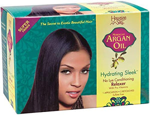 Hawaiian Silky Argan No Lye Kit [Super] (Pack of 2)