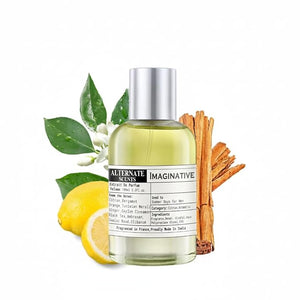 Imaginative Perfume, 3.3 fl oz, Citrus Aromatic Fragrance for Men, Made in India