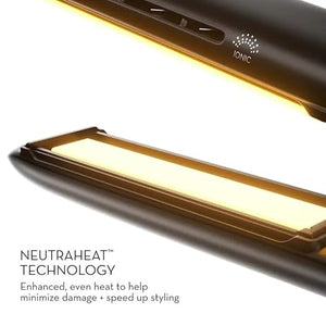 Neuro by Paul Mitchell Style+ 1 Ceramic Straightening &amp Styling Iron Travel Flat Iron Dual Voltage for Worldwide Use