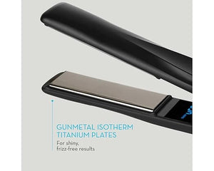 Neuro by Paul Mitchell Halo 1 Titanium Flat Iron Adjustable Heat Settings for Advanced Straightening + Curling