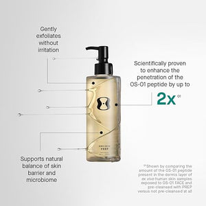 OneSkin PREP Facial Cleanser to Exfoliate and Support Skin Balance, Dermatologist Tested &amp; Safe for Sensitive Skin