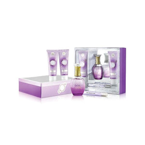 NEW BRAND PERFUMES Lor by New Brand for Women - 4 Pc Gift Set 3.3oz EDP Spray,4.3oz Shower Gel,4.3oz Body Lotion,0.5oz EDP Spray