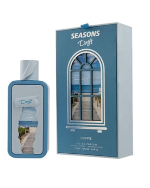 RiiFFS Season Drift Eau De Parfum 100ml | Men¡¯s Long Lasting Perfume | Fresh Citrus, Pink Pepper &amp; Amber | Sophisticated Day-to-Night Fragrance | Spray Bottle