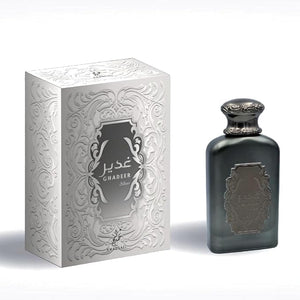 Khadlaj Ghadeer Silver Eau de Parfum Spray for Unisex 3.4 Ounce