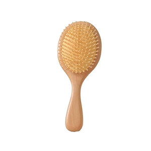 Retro Styling Tools Women Massage Hairbrush Wood Hair Brushes Air Cushion Hair Combs Scalp Massagers Hair Combs 9.8Inch