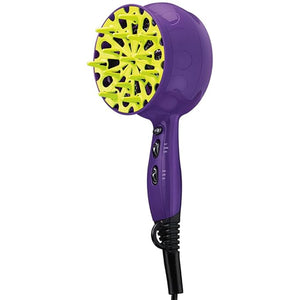 Bed Head Curls-in-Check 1875W Hair Diffuser Dryer | Great for Curly Hair Reduce Frizz &amp Static | Diffuser Hair Dryer Enhances Natural Curl Waves &amp Texture