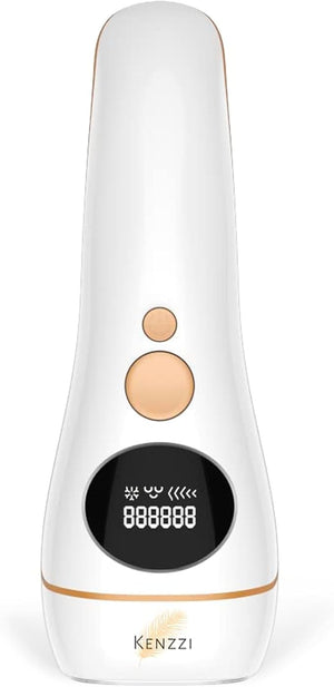 Kenzzi IPL PRO Hair Removal Device - IPL Laser Hair Removal and Rejuvenating Technology - Pain-Free at Home Laser Hair Removal for Whole Body Treatment