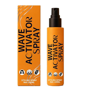 Wave Activator Spray for Curly | Wavy &amp; Coily Hair, Leave in Conditioner Spray with linseed &amp; Aloe Vera,Anti-Frizz, Define &amp; Refreshing Hair Spray 3.38 fl oz