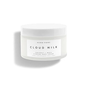 HERBIVORE Cloud Milk Coconut + Maca Firming Body Cream I Fast Absorbing Moisturizer for Smoother Firmer Looking Skin I Vegan for All Skin Types 195 mL / 6.6 oz