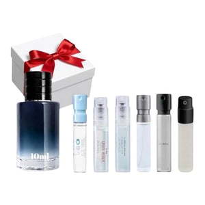 Holiday Gift Box for Men Men¡¯s Cologne Perfume Sampler Sets High End Designer Brand Fragrance Include 1 MINI 10ml/0.33fl.oz and 6 Random Vials