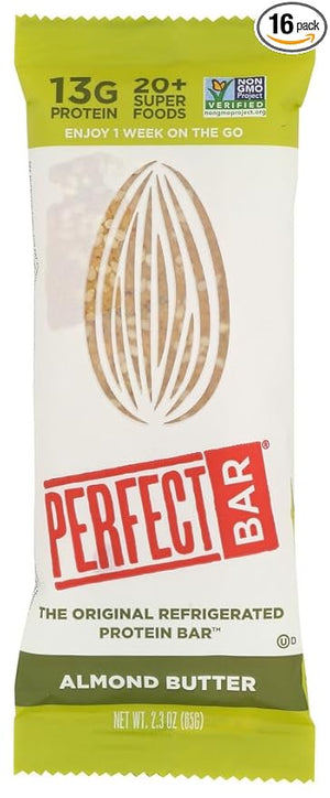 Perfect Almond Butter Bar 2.3 Ounce -- 16 per case.