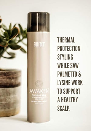 SURFACE Hair Awaken Finishing Spray Thicken Rejuvenate And Revitalize With A Firm Hold Vegan And Paraben Free 10 Fl. Oz.