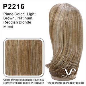 Lemon Pocket Bun Ponytail Color P2216 - Vivica Fox Wigs 21" Length Loose Straw Curl New Futura Synthetic Extension Drawstring Combs Bundle MaxWigs Hairloss Booklet