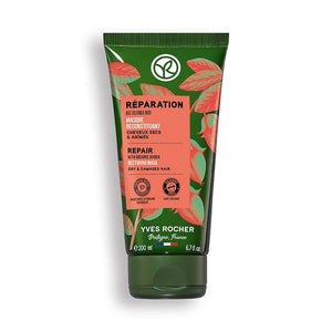 Yves Rocher Nourishing and Restoring Hair Mask Jojoba Oil 200 ml./6.7 fl.oz. 10.1 Ounce (Pack of 1) Green