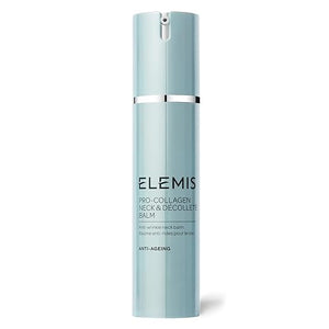 ELEMIS Pro-Collagen Neck &amp D?collet? Balm | Powerful Anti-Wrinkle Moisture Balm Firms Smoothes and Hydrates to Reveal Younger-Looking Skin | 50 mL