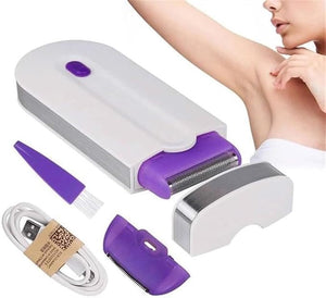 Silky Smooth Hair Eraser Painless Hair Removal Tool Applicable to Any Part of The Body Women's Hair Remover Rechargeable Epilator Smooth Touch Hair Remover ( Size : 1Count (Unmatched plug) )