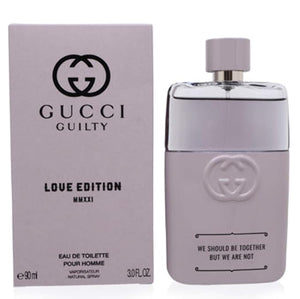 GUCCI GUILTY POUR HOMME/GUCCI EDT SPRAY LOVE EDITION MMXXI 3.0 OZ (90 ML) (M)