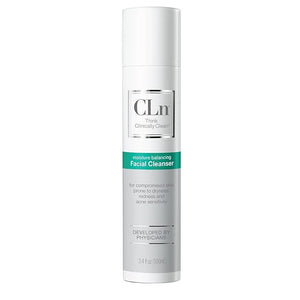 CLn¢ç Facial Cleanser - Hydrating Facial Cleanser with Glycerin For Skin Prone to Dryness Eczema Redness Irritation &amp Acne Sensitivity Fragrance-Free &amp Paraben-Free 3.4 fl. oz.