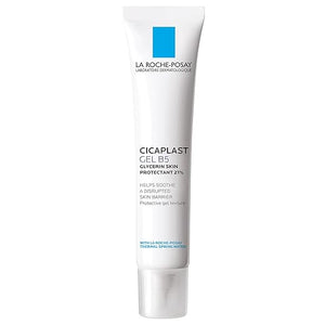 La Roche-Posay Cicaplast Gel B5 Protective Repair Gel for Cracked Chapped Skin with Madecassoside and Glycerin Tested Post-Procedure Post-Stitches Post-Laser 1.35 Fl Oz