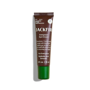 Jackfir The Evergreen Eye Cream, Natural Eye Cream for Men, Helps Reduce Puffiness and Brighten Under Eye Dark Circles, EWG Verified, Organic Ingredients, For All Skin Types, 0.5 Fl Oz