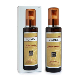 Saryna Key Hair Oil for Damage Repair - Pure African Shea Butter with Keratin &amp Vitamin E for Hair Treatment - Frizz Control &amp Split End Repair Hair Serum - Moisturizes Shines Softens (50ml/