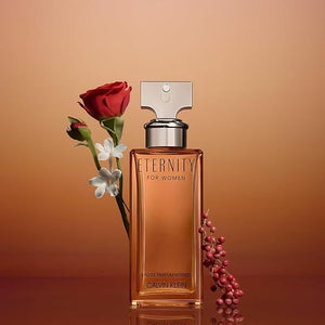 Calvin Klein Eternity Eau de Parfum Intense ? Women's Floral Perfume ? With Notes of Turkish Rose Absolute Pepper Sichuan &amp Jasmine Absolute ? Long Lasting Fragrance