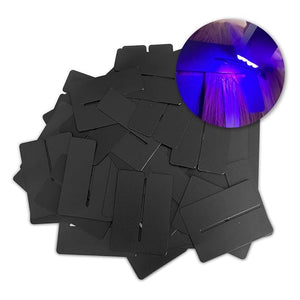 Hair Extensions Protector Shields Anti-UV Shield Guards Hair Styling Insulation Sheets for Keratin Extensions Hair Extension Defender for UV LED Hair Extension Kit