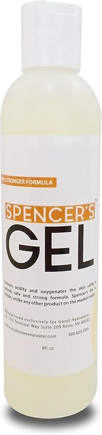 Spencer's Gel Alkaline Formula (8oz) Since 2004 The Only High-pH Solution for Stubborn Skin Issues (Boils Furuncles Ulcerations Pressure Wounds etc.) Non-Stinging Fast-Acting