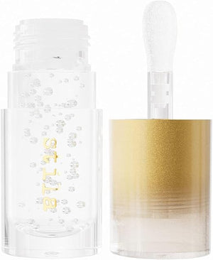 stila Heaven's Dew Gel Lip Oil Hydrating Gloss-Oil Hybrid with Jojoba, Hyaluronic Acid &amp; Antioxidants High-Shine, Non-Sticky Nourishing Finish with Large Applicator