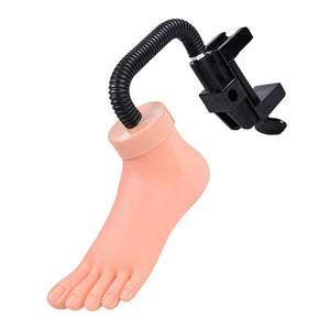 Housoutil Professional Nail Art Training Model Foot Nail Practice Model Light-weight Design for Manicure Tools