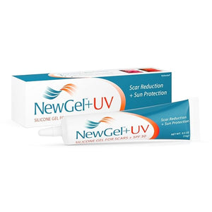 MyNewGel Plus UV Advanced Silicone Scar Gel | Old &amp New Scars | SPF30 Mineral non-chemical Sunscreen | Ideal for Protecting Scars | Harmful Ultraviolet Rays 15g (0.5 oz)