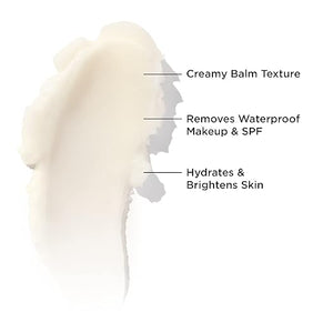 IT Cosmetics Bye Bye Makeup Cleansing Balm - 3-in-1 Makeup Remover Facial Cleanser &amp Hydrating Facial Mask - With Vitamin C Ceramides Shea Butter &amp Rosehip Oil - 4 oz